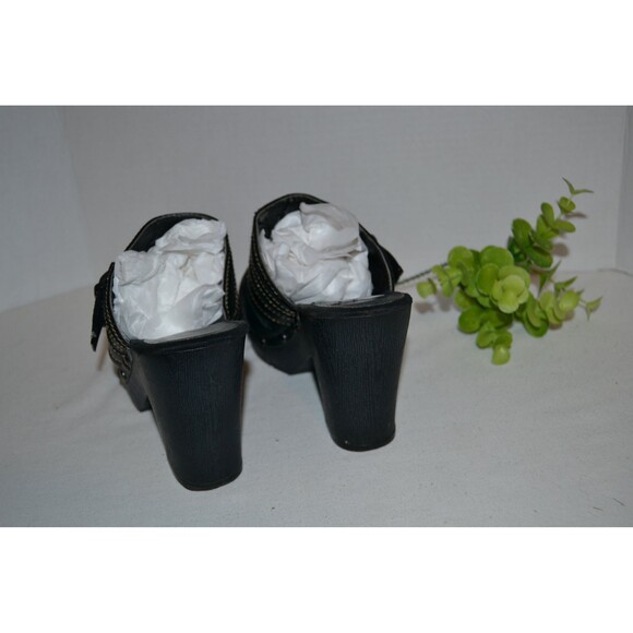 Vintage Shoe Chunky Platform Clog 90s - Picture 4 of 5